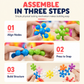 🧩PROMO FLASH -50% ! Blocs flocon de neige 3D, 100 à 600 pièces, assemblage libre, jouet éducatif ❄️