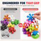 🧩PROMO FLASH -50% ! Blocs flocon de neige 3D, 100 à 600 pièces, assemblage libre, jouet éducatif ❄️