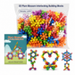 🧩PROMO FLASH -50% ! Blocs flocon de neige 3D, 100 à 600 pièces, assemblage libre, jouet éducatif ❄️