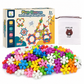 🧩PROMO FLASH -50% ! Blocs flocon de neige 3D, 100 à 600 pièces, assemblage libre, jouet éducatif ❄️