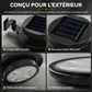 🛒✨ Lampes solaires murales pour gouttières – LED, étanches, pour l'extérieur | Idéales pour éclairer les gouttières, les murs, les jardins et les clôtures. Commandez dès maintenant !