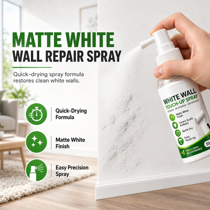 🔥 50% DE RÉDUCTION ! ✨Spray de retouche pour murs blancs