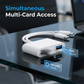 📲💾 Lecteur de cartes mémoire multiport 5-en-1 – Compatible avec plusieurs formats, connexion plug & play, transferts rapides pour ordinateurs, smartphones et tablettes 🔌✅