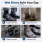 👢 PROMO FLASH : 50% DE RÉDUCTION ! Couvre-Chaussures Imperméables en Silicone à Tige Haute – PVC Renforcé & Bandes Réfléchissantes for des Pieds au Sec Sous la Pluie 🌧️✨