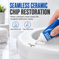 🔥 50% DE RÉDUCTION ! ✨Crème réparatrice pour porcelaine de toilette blanche