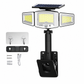 🔥 50% DE RÉDUCTION ! ✨Lampe solaire à 3 têtes avec détecteur de mouvement