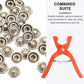 🔥 50% DE RÉDUCTION ! ✨Kit de fermeture à boutons-pression sans couture
