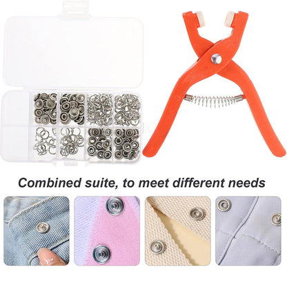 🔥 50% DE RÉDUCTION ! ✨Kit de fermeture à boutons-pression sans couture