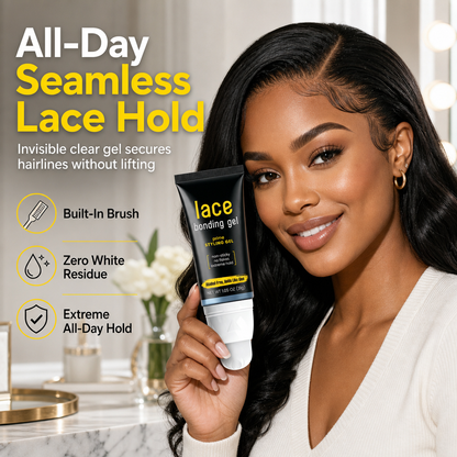 🔥 50% DE RÉDUCTION ! ✨Colle pour perruques à base de gel de fixation en dentelle à séchage rapid