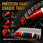 🛞🎨 Feutre de Peinture à l’Huile pour Pneus – Résistant à l’Eau, Multisurface et Disponible en 12 Couleurs