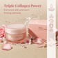 🔥 50% DE RÉDUCTION ! ✨Crème raffermissante et hydratante au triple collagène