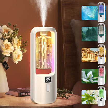 🔥 50% DE RÉDUCTION ! ✨Créez une ambiance en un clin d'œil ! Diffuseur d'aromathérapie sans fil 2-en-1
