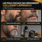 🔥 50% DE RÉDUCTION ! ✨Crème Colorante Naturelle pour Barbe Noire pour Homme