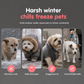 📢📢50% DE RÉDUCTION !! ⏰Gilet chaud en polaire imitation peau de mouton pour animaux – Vêtement épais doublé de polaire pour chiens et chats (automne-hiver)