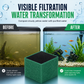🥳PROMO EXCEPTIONNELLE 2026🥳 💞+50 000 ventes ! 🐠💧 50 % de réduction ! Cube filtrant charbon actif : filtration nid d’abeille clarifie l’eau trouble et supprime les odeurs. Bloc anti-effritement, pour un aquarium à l’eau cristalline !🛡️✅
