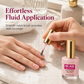 🔥 50% DE RÉDUCTION ! ✨Liquide lissant et comblant les stries des ongles, rose nude brillant, pour ongles irréguliers