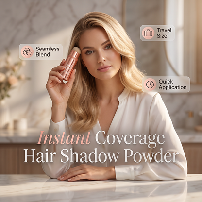 🔥 50% DE RÉDUCTION ! ✨Stick de poudre pour cheveux « Instant Hair Shadow » avec applicateur éponge