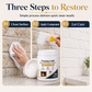 🥳2026 HOT SALE🥳💞50K+ SOLD! 🧱✨ 50% OFF! Instant White Wall Touch-Up Paste – covers soot & stains on brick, high-coverage matte finish. Low odour, 3-step DIY refresh! 🛡️✅