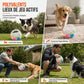 🐶⚽ Balle de Football Interactive pour Chien – Poignées de Traction, TPR Résistant aux Morsures et Jeu Extérieur