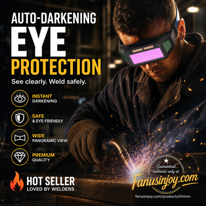 👀 Lunettes soudage auto-assombrissantes solaires, protection oculaire ! -50% ✨🔥