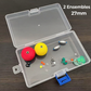 🎣🔴 Kit Flotteurs de Pêche Lestés Haute Visibilité | Mousse Anti-Choc, Longue Distance & Boîte Inclus