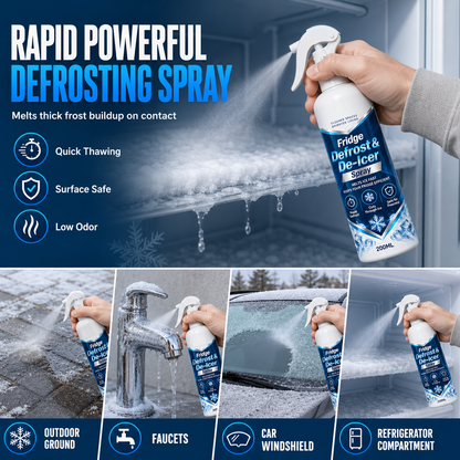 🔥 50% DE RÉDUCTION ! ✨Spray dégivrant rapide polyvalen