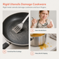 🔥 50% DE RÉDUCTION ! ✨Louche à soupe en silicone translucide épaisse pour ustensiles de cuisine antiadhésifs – Cuillère de cuisine
