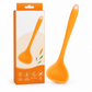🔥 50% DE RÉDUCTION ! ✨Louche à soupe en silicone translucide épaisse pour ustensiles de cuisine antiadhésifs – Cuillère de cuisine