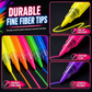 🔥 50% DE RÉDUCTION ! ✨Lot de 6 marqueurs fluo UV