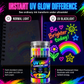 🔥 50% DE RÉDUCTION ! ✨Lot de 6 marqueurs fluo UV