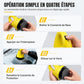 🔥 50% DE RÉDUCTION ! ✨Raclette à neige et outil de dégivrage pour pare-brise de voiture électrique, pour enlever la neige en hiver