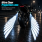 🏍️ PROMO FLASH : 50% DE RÉDUCTION ! Feux Projecteurs Ailes d'Ange LED pour Moto – Effet Visuel Incroyable & Sécurité Nocturne for une Visibilité Latérale Maximale et un Style Unique ✨