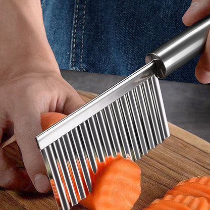 🔥 50% DE RÉDUCTION ! ✨Couteau à découpe crénelée en acier inoxydable