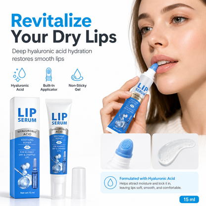 🔥 50% DE RÉDUCTION ! ✨Sérum baume hydratant pour les lèvres : soin hydratant et atténuation des ridules des lèvres