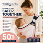 📢📢40% DE RÉDUCTION !! ⏰ Porte-bébé léger – Respirant, ajustable & confortable – Idéal pour les balades et les câlins en toute sécurité 🌿