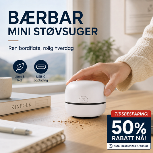 Mini-aspirateur portable pour bureau